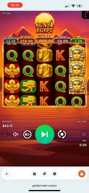 Golden Reels Casino Game