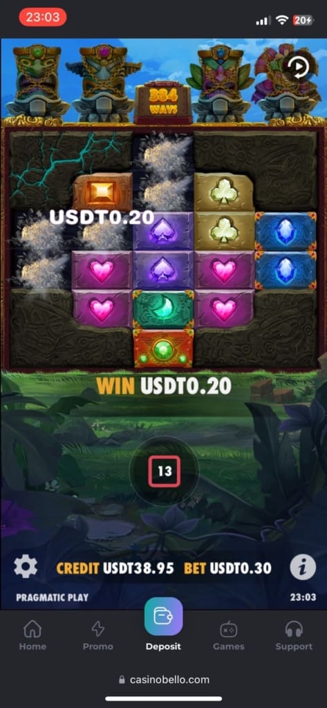 CasinoBello Casino Games