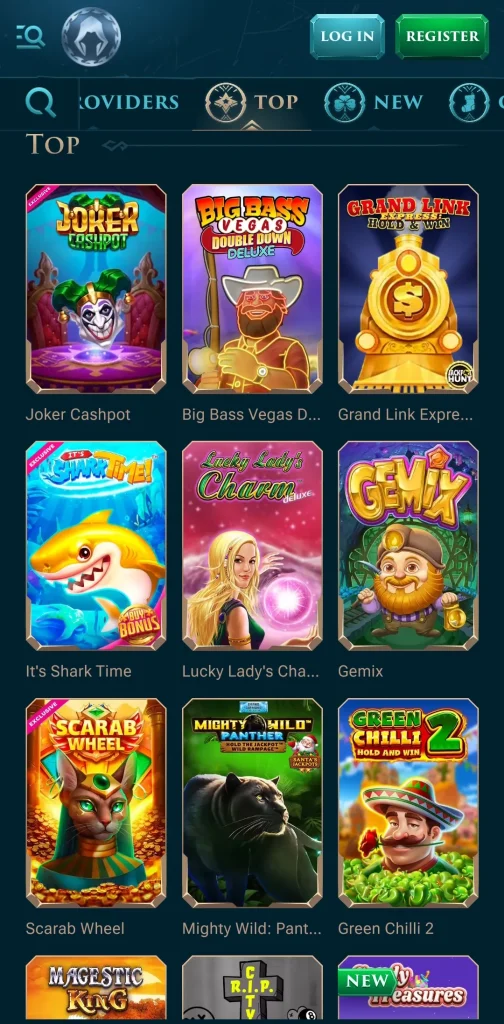 Slotuna Casino Games