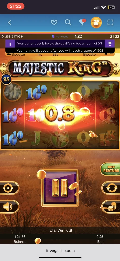 Vegasino Casino Games