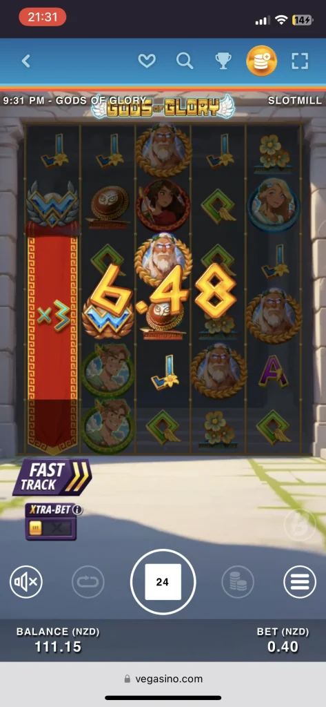 Vegasino Casino Games