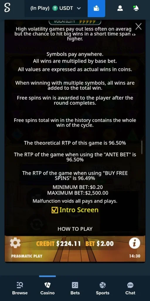 Stake Casino payment