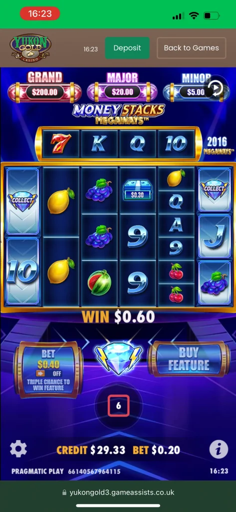 Yukon Gold Casino Game