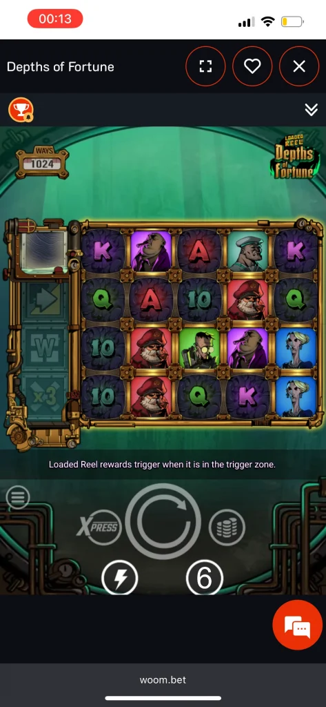 Woom Bet Casino Game