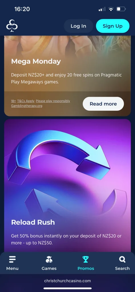 Christchurch Casino Bonus