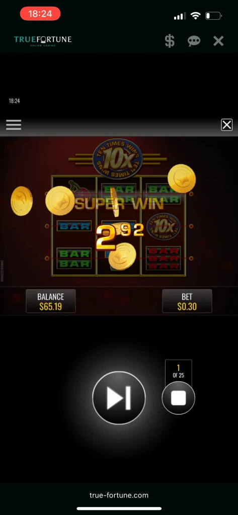 True Fortune Casino Game