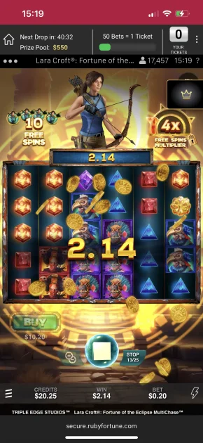 ruby fortune casino game