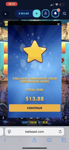 BetBeast Casino game