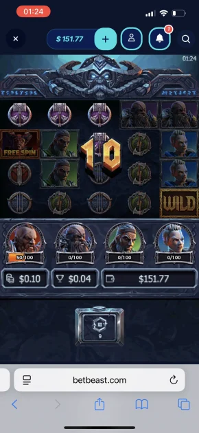 BetBeast Casino game